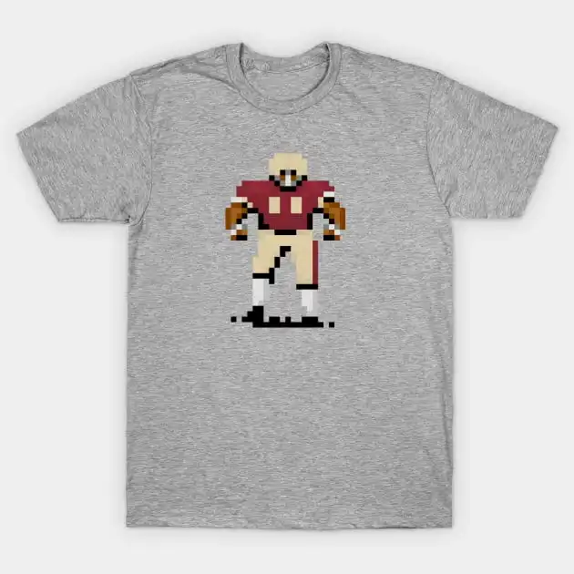 16-Bit Football - Chestnut Hill T-Shirt Short Sleeve Tops Tees Cotton Print Tshirts New Fashion Top Tees