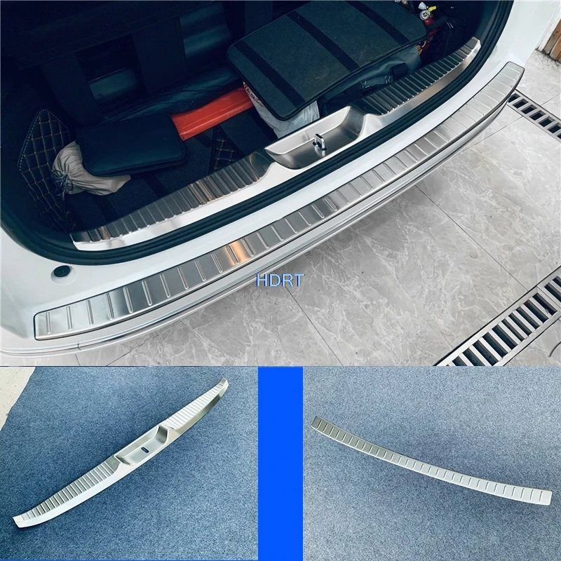 Car Style Rear Bumper Door Sill Trunk Tread Plate Threshold Welcome Pedal Cover Trim For Honda Stepwgn Spada RP6 RP7 RP8 2022 +