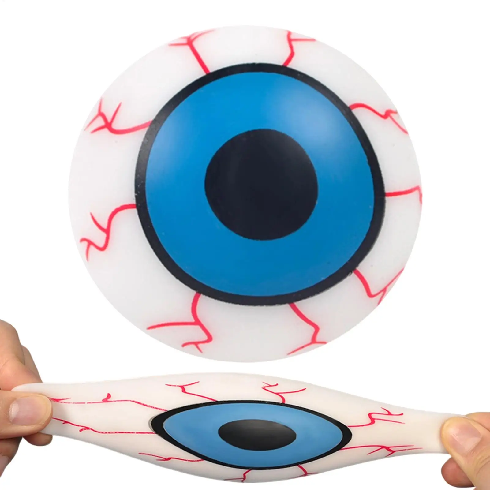 Stress Balls for Adults Eyeball Sensory Game Halloween Horror Kids Stress Ball for Students Kids Adults Teens Calming Relaxation