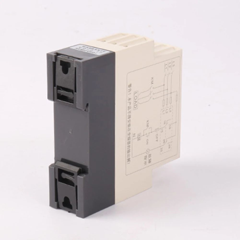 

Voltage Phase Sequences Protector Plastic Power Supply Voltage Monitoring Relay Monitoring Relay Undervoltage Protector 3Phase