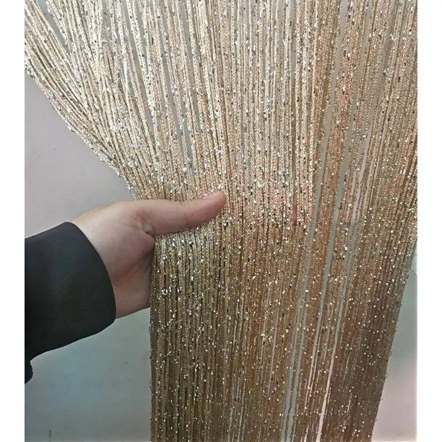 Kitchen Entrance Decorative Door Curtain Korean Style Home Fabric Partition Curtain Personalized New Model Bead Curtain