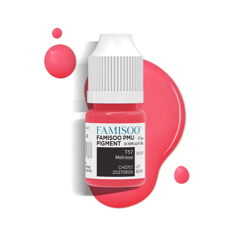 

FAMISOO 5ML Premium Permanent Makeup Pigments Professional Tattoo Ink Microblading Ink Pure Plant Inks Beauty Tattoo Supplies