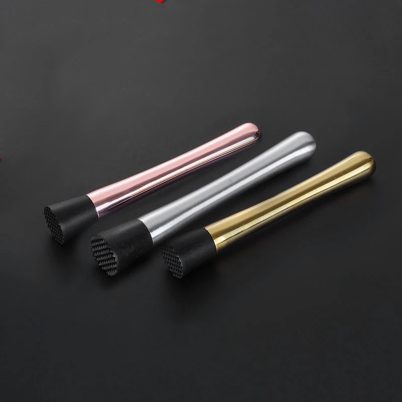 

Bar Cocktail Muddler Mojito Stainless Steel Bar Mixer Barware Mojito Cocktail DIY Drink Fruit Muddler Crushed