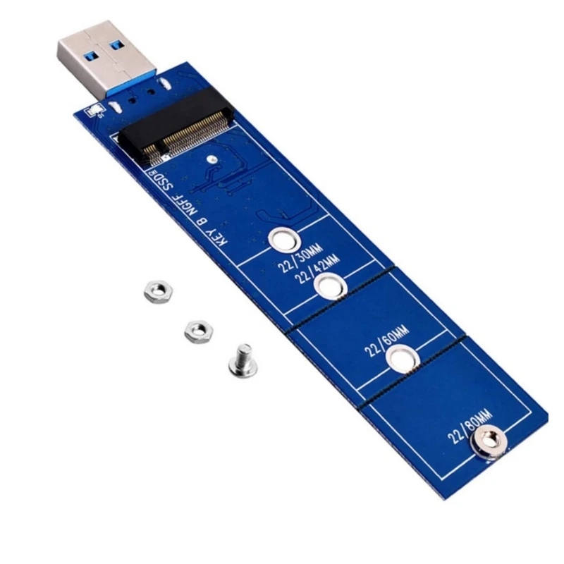 

Compactly M.2NGFF SSDS в USB3.0 преобразователь адаптера поддерживает множественные размеры и операционные системы с высоким