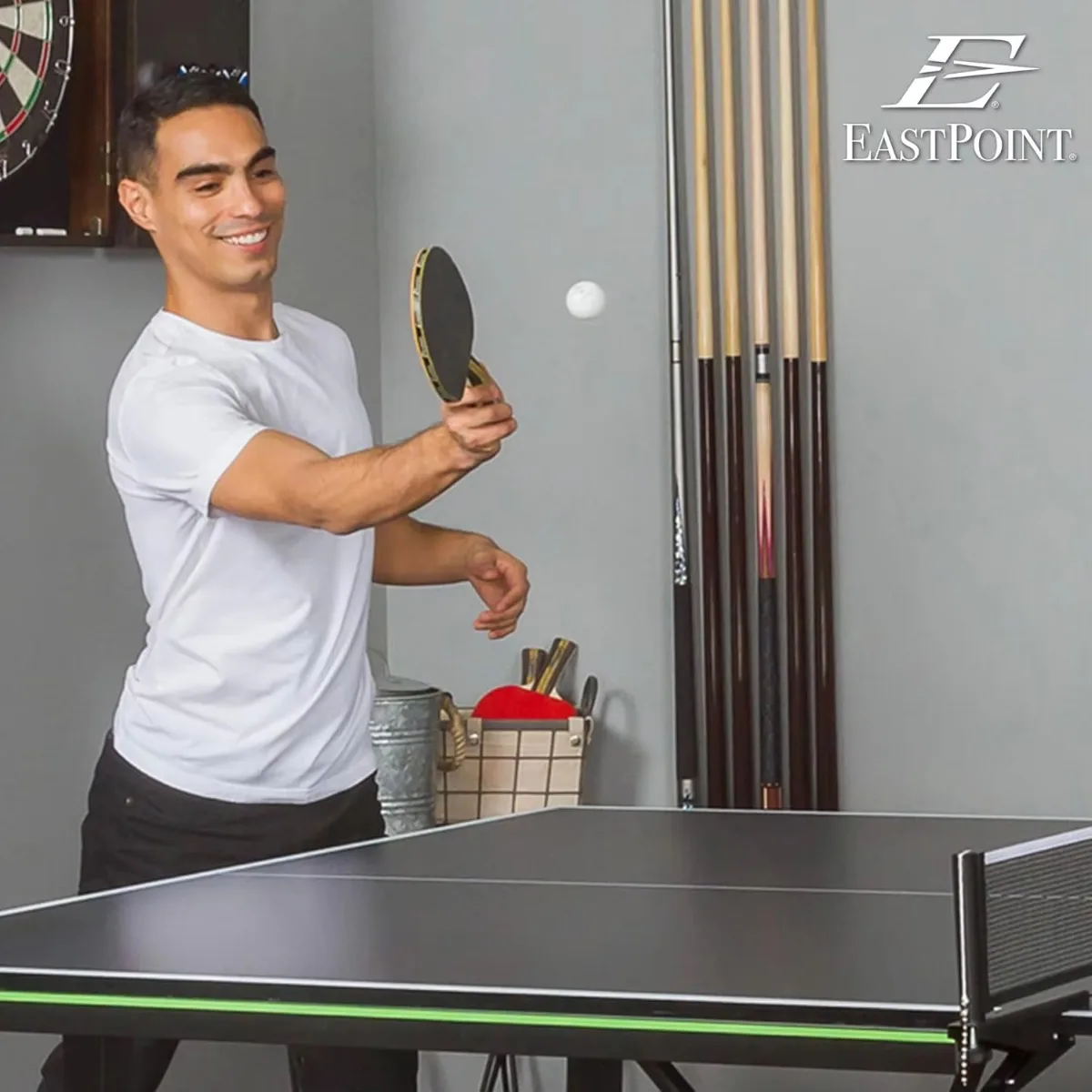 Ensemble de pagaies de ping-pong haut de gamme – Kit de 2 ou 4 joueurs avec balles et étui