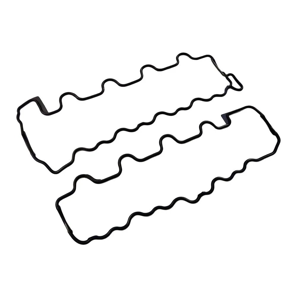 For Engine Repair Valve Cover Set Left Right Cover Black Direct Replacement Precise Machining For Benz M113 V8
