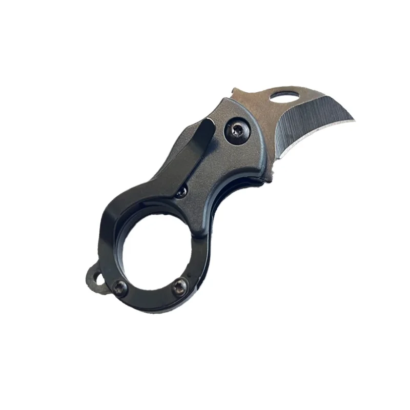 1pc Men Portable Self-defense Eagle Claw Folding Knife Keychain For Outdoor Camping view 5
