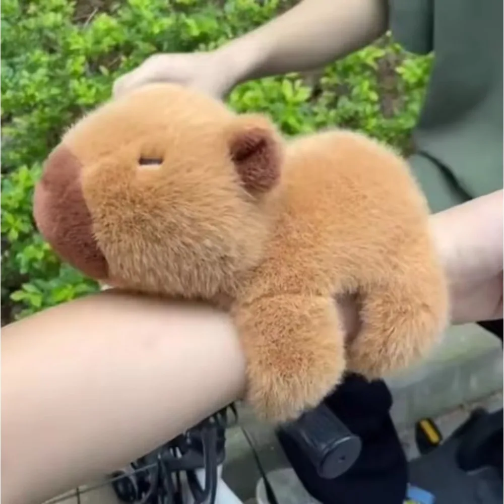 สัตว์ Slap สร้อยข้อมือ Capybara ตุ๊กตาของเล่นตุ๊กตาสัตว์ Huggers Slap ของเล่นสัตว์สายรัดข้อมือ Interactive ตัวเลขของเล่นเด็กของขวัญ