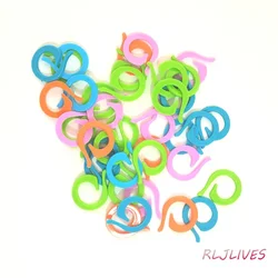 20/50Pcs Mark Circle DIY Weaving Knitting Tools Crochet Markers Stitching Needle Clip Markers Ring Sewing Accessories