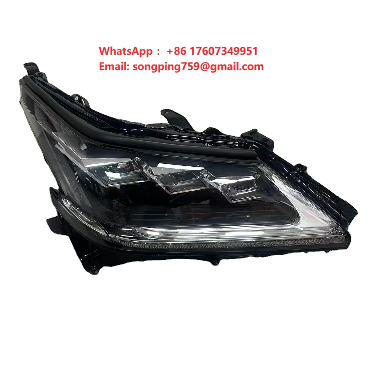 New Fashion High Configuration 5000 Lumens 5500K LED Headlight Assembly for Lexus LX570 2016-2020 Car Lighting System