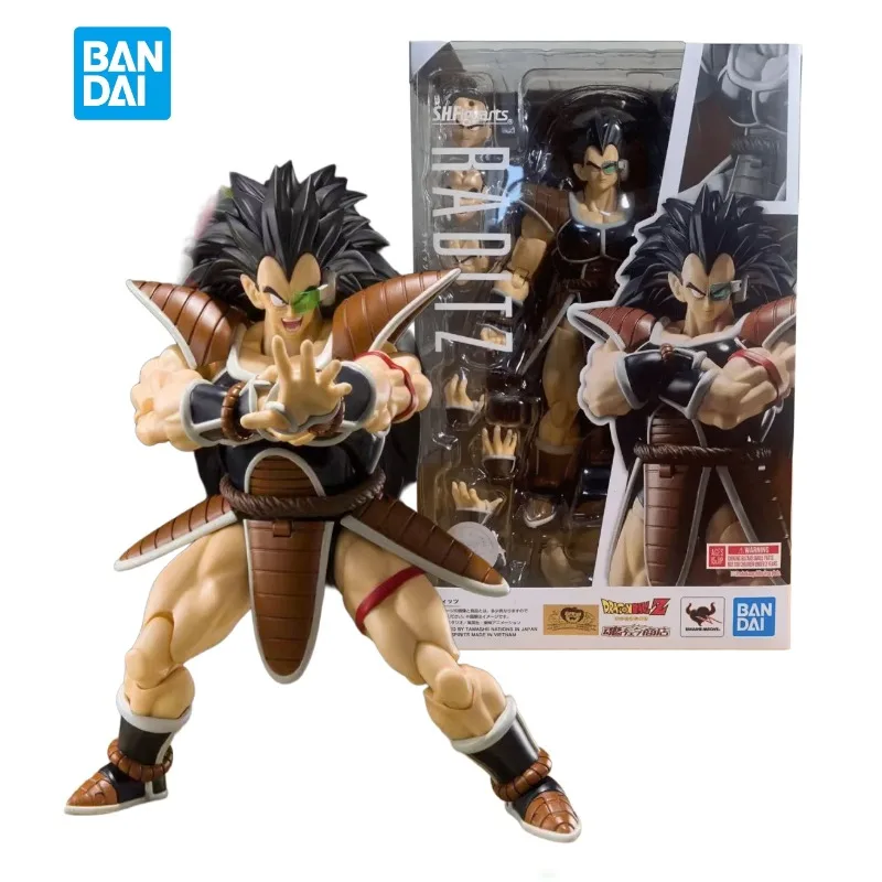 In Stock Original BANDAI S.H.Figuarts SHF Dragon Ball Z Raditz  Limited Edition Anime Action Figures Model Toys Collection Gifts