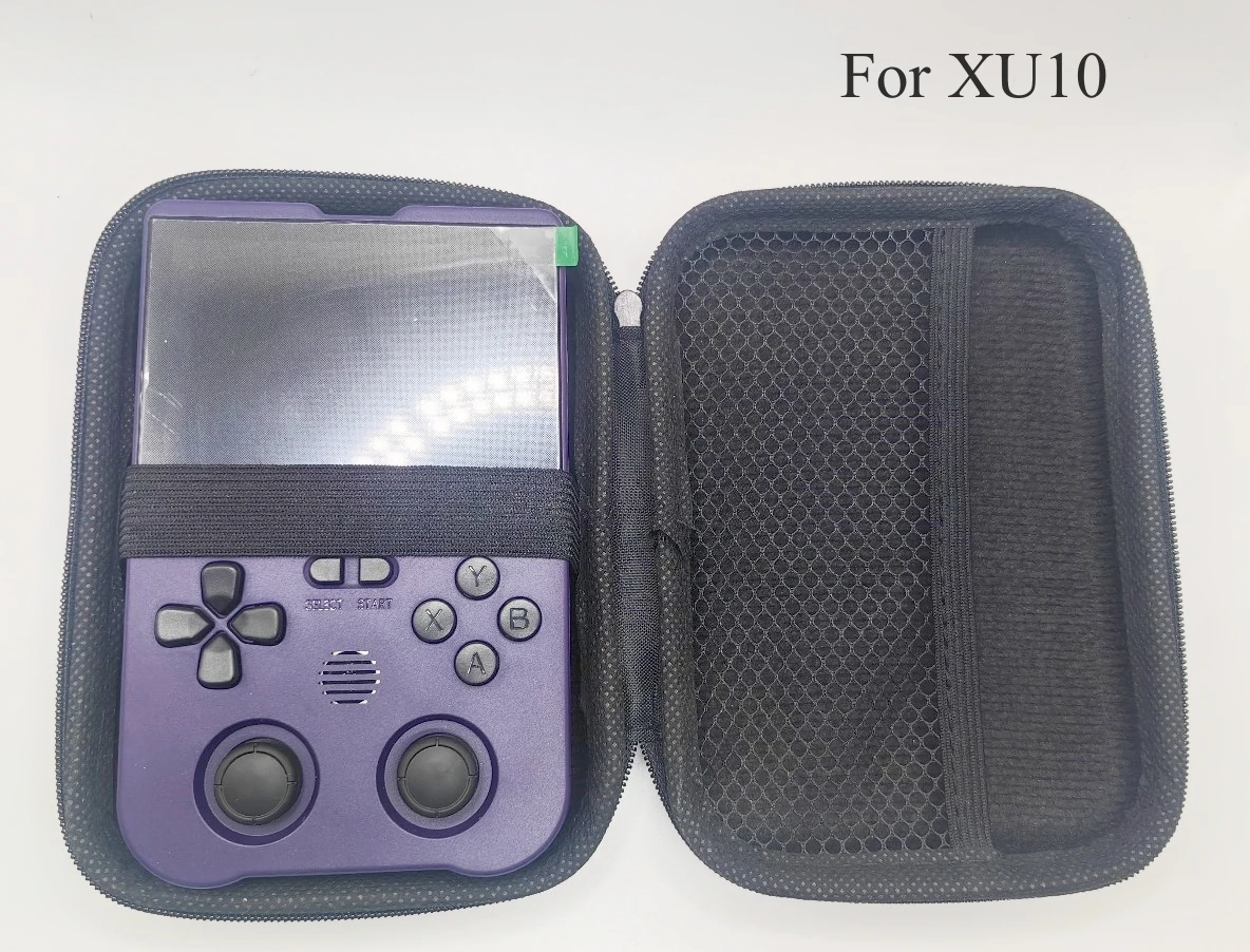 New Portable Mini Bag For ANBERNIC RG35XX Plus RG353V RG353VS Powkiddy RGB20S XU10 Protect Case Game Console Storage Box