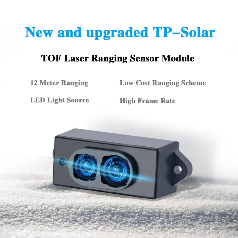 

TP-Solar Laser Ranging Module LED Light Source Radar TOF Single Point Sensor High Frequency And Accuracy