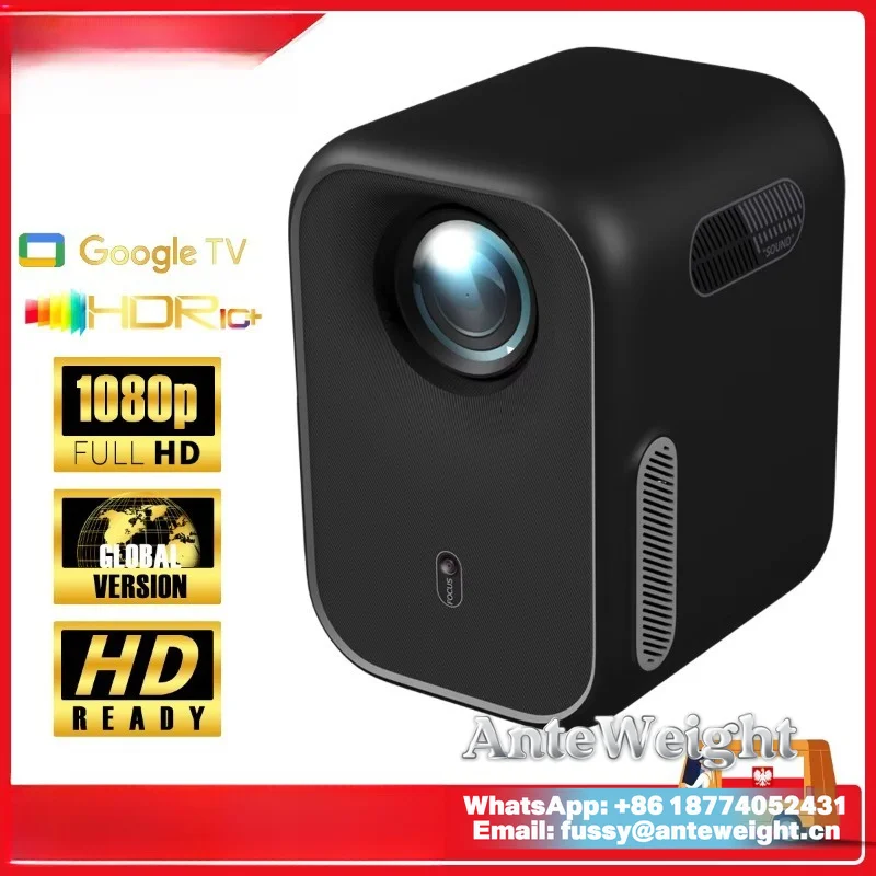 G2 Portable Video Projector 1080p 4K Supported 200 ISO Lumens Mini Proyector Smart Google TV LCD Projector