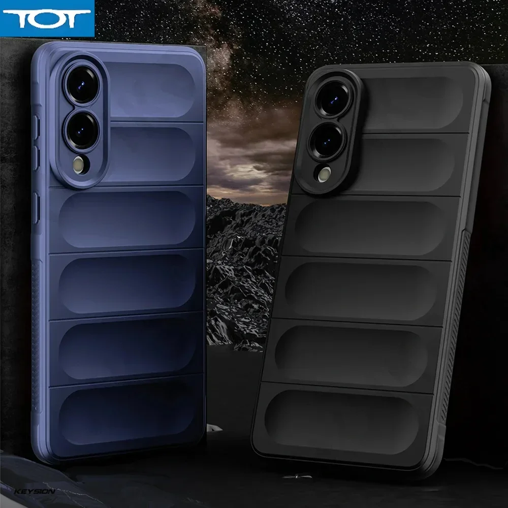 

Чехол для Samsung Galaxy S25 Ultra Plus Edge A56 A36 A55 A35 5G Pro, противоскользящий мягкий силиконовый чехол для телефона, чехол