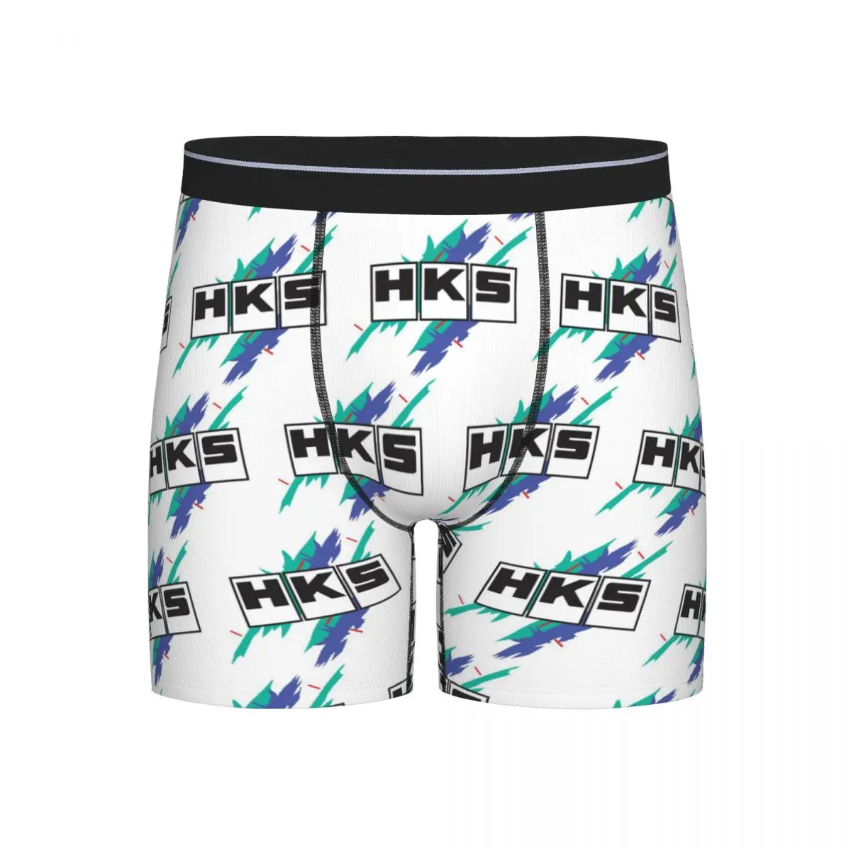 

Long Boxer Underpants Shorts HKS Panties Male Comfortable Underwear for Homme Man Boyfriend Gifts