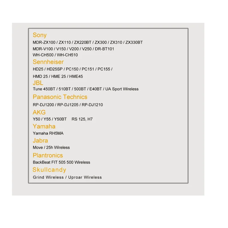 For Plantronics BackBeat FIT 505 500 Headset colorful Earmuff Replacement Protein skin memory sponge Ear Pads