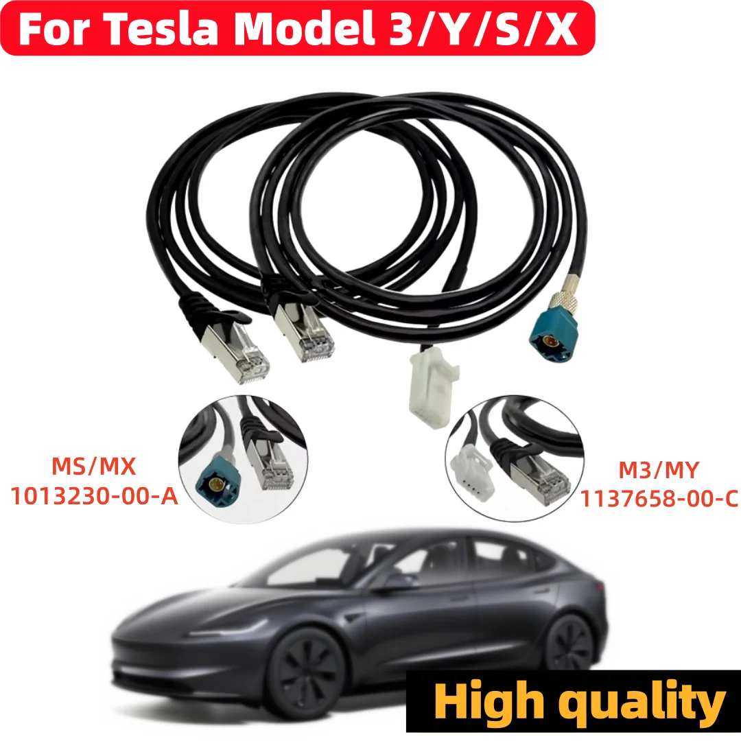 

New 1.5 Meter Diagnostic Service Cables Ethernet For Toolbox Tesla Model 3/ Y 1137658-00-C For Model S/X 1013230-00-A