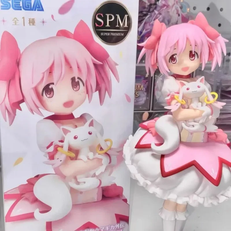 Puella Magi Madoka Magica Anime Figure Kaname Madoka Action Figure Tamaki Iroha Figures Kawaii Figurine Pvc Ornament Toy Gift