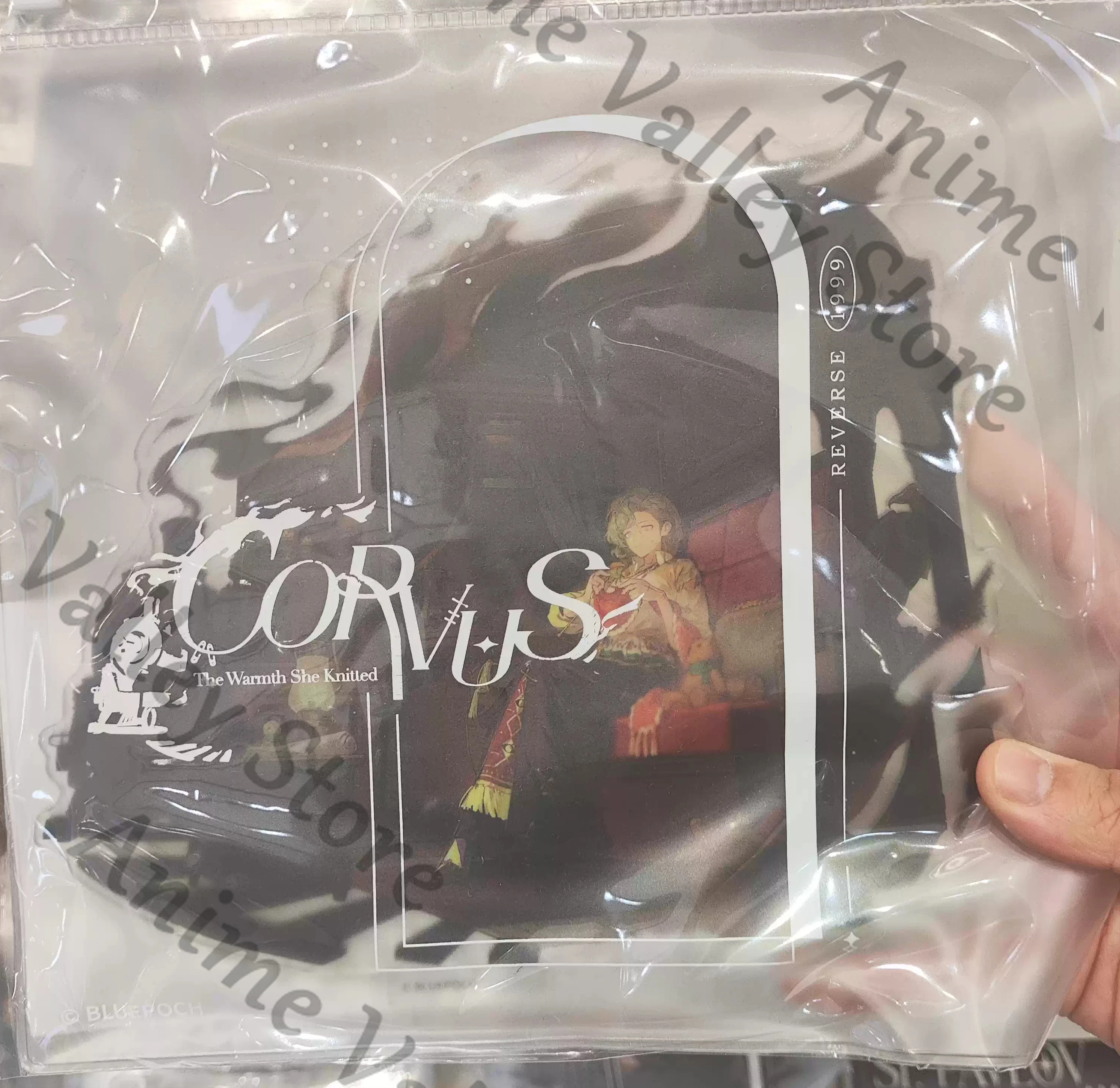 

Оригинальная акриловая подставка-фигурка из серии «Отражения в озере» по мотивам аниме Reverse:1999 Rubuska Corvus, подарок