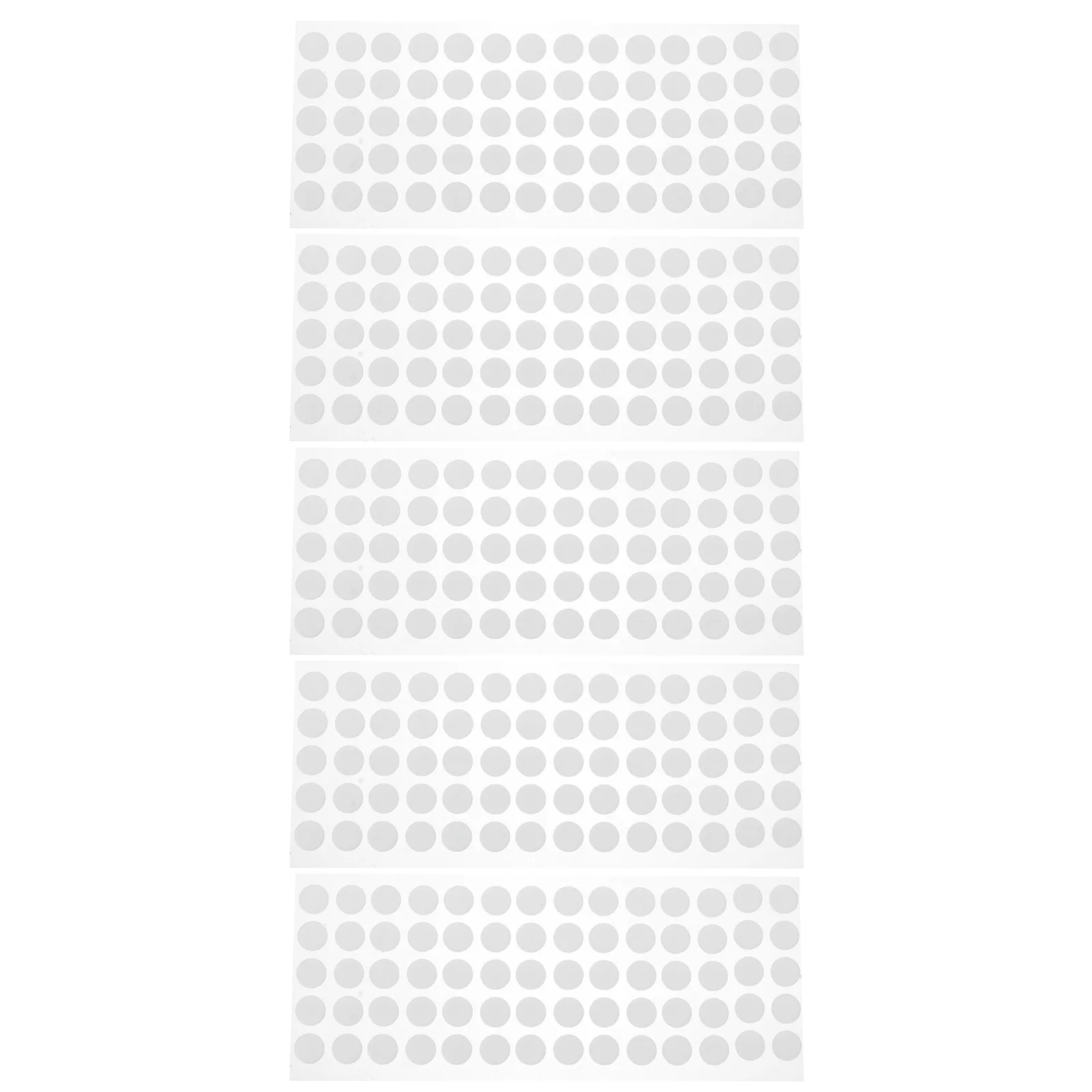 5 أوراق ملصقات لاصقة مزدوجة الجوانب عالية الجودة الالتصاق القوي DIY بها بنفسك الحلي بالونات صور تحديد لا أثر