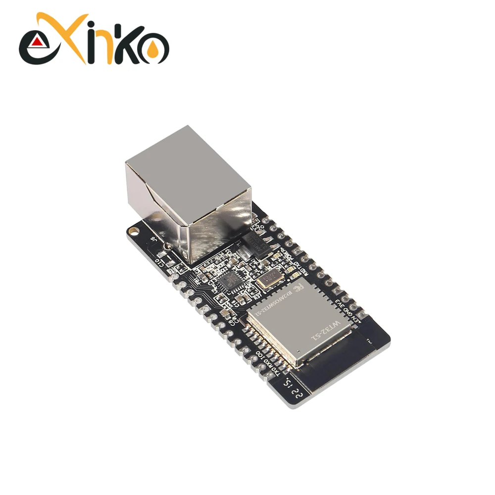 1-10 szt. WT32-ETH01 Wbudowany Port Szeregowy Sieciowy Ethernet Bluetooth-Kompatybilny WIFI Combo Gateway MCU ESP32 Moduł Bezprzewodowy — zdjęcie produktu 3