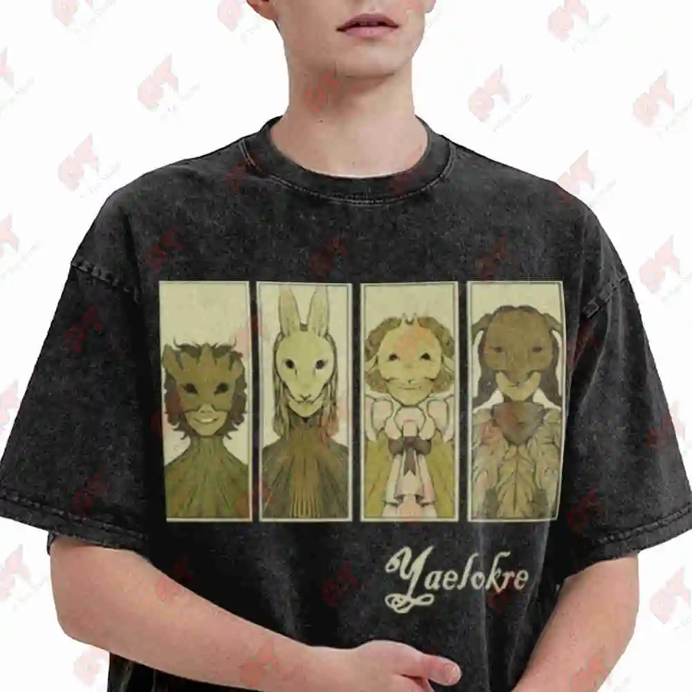 Yaelokre The Lark Vintage Washed Tee Pure Cotton T-Shirt