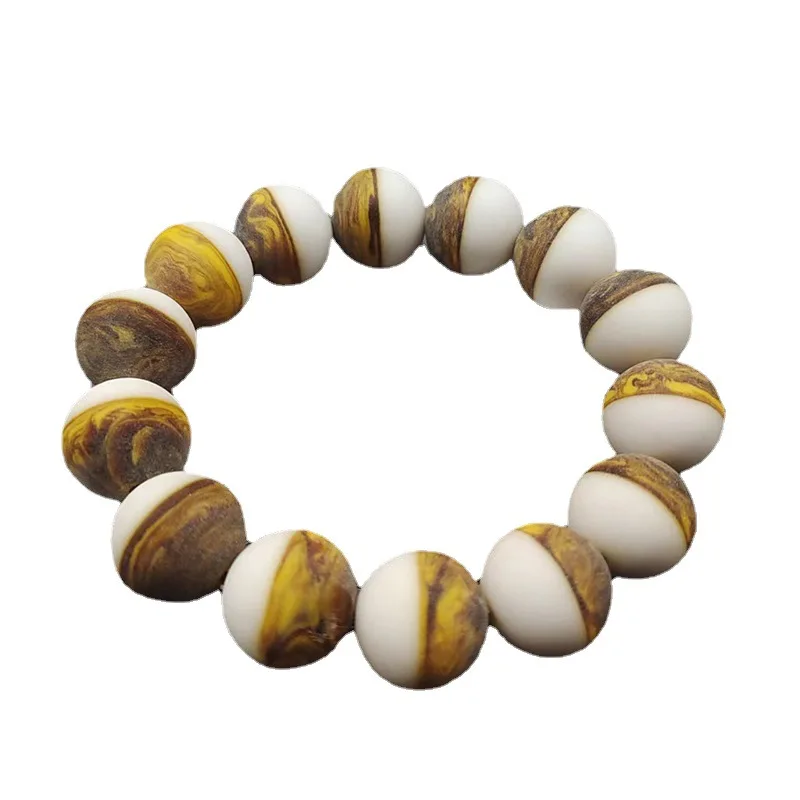 12-20mm wood sandalwood prayer beads elastic bracelet men jewelry Authentic African Buddha wood bead bracelet beads