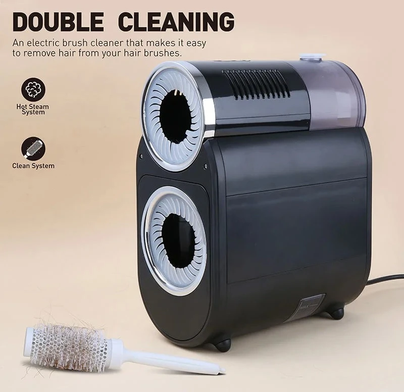 Professional PVC Automatic Hairbrush Cleaner Machine Electric Dryer for Fast Salon Barber Shop Equipment