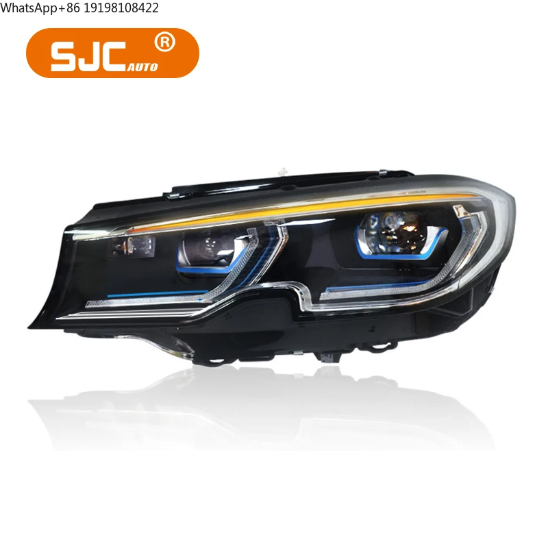 

SJC Auto Car Laser Head Lights for BMW 3 Series G20 G28 G80 2019-2022 for Lighting Systems G20 Full LED Headlights Plug and Play