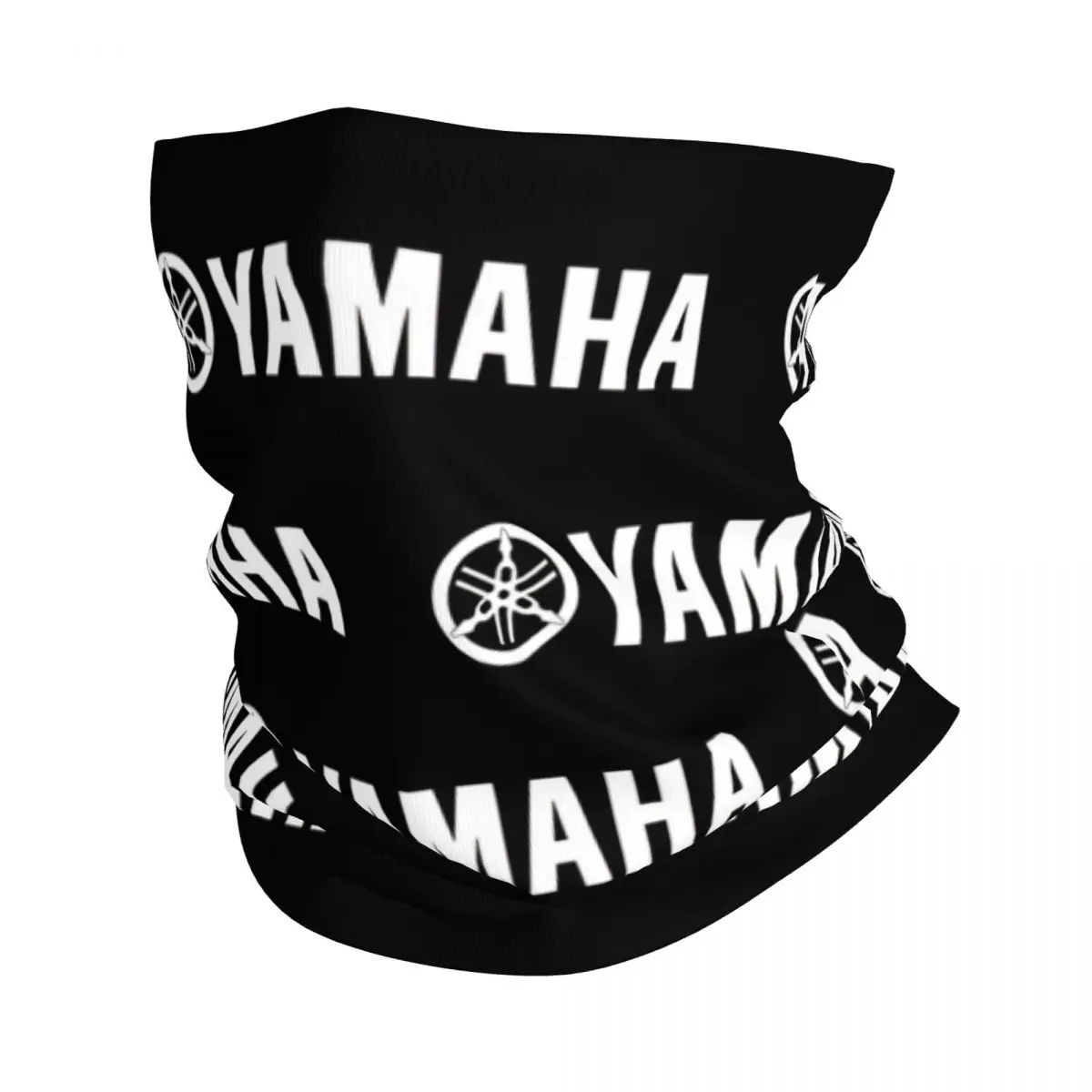 Polaina de cuello con logotipo de Moto y-yamaha, bufanda mágica estampada, diadema cálida para montar, Unisex, Adulto, lavable