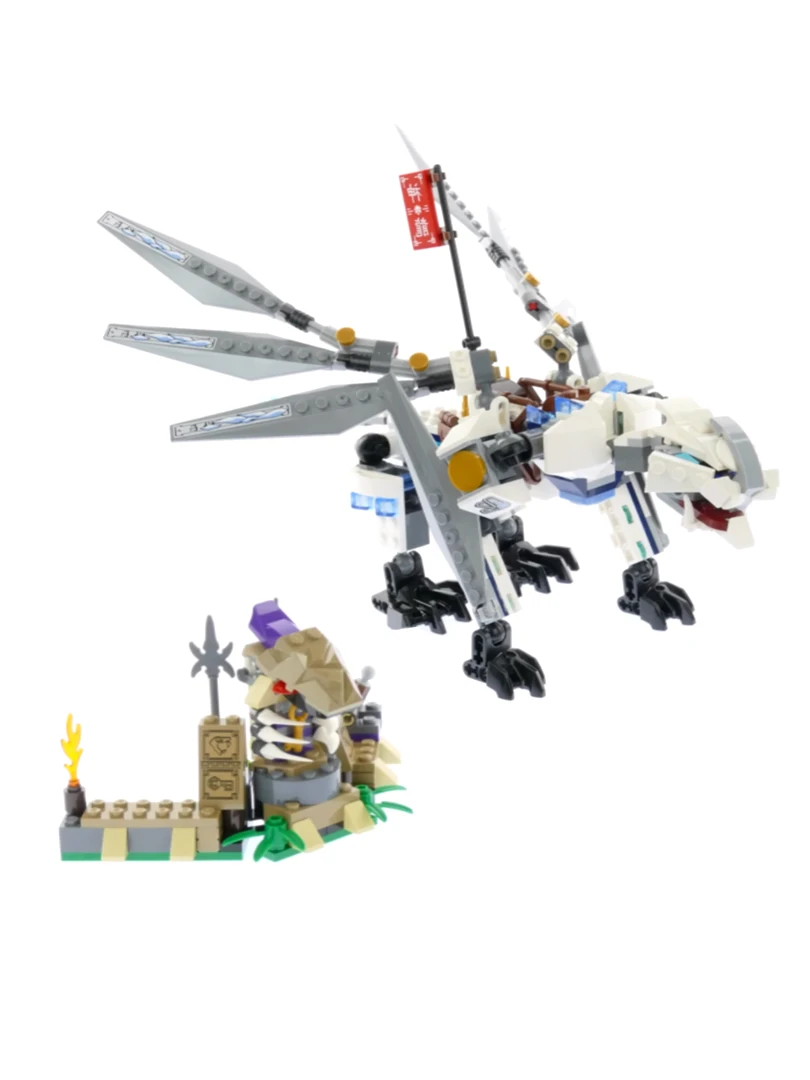 AliExpress NONE 618PCS  Night crawler Stone Booster Bike 10323 Building Blocks Children Toys Bricks Compatible with Model