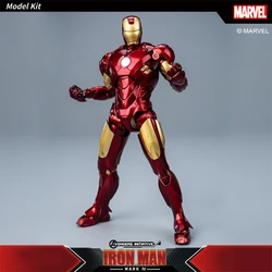 Fondjoy The Avengers Iron Man MK4 Assemble Toy Iron Man Model 15cm ABS Material 1/12 Scale Action Figures Toy Birthday Gifts Boy