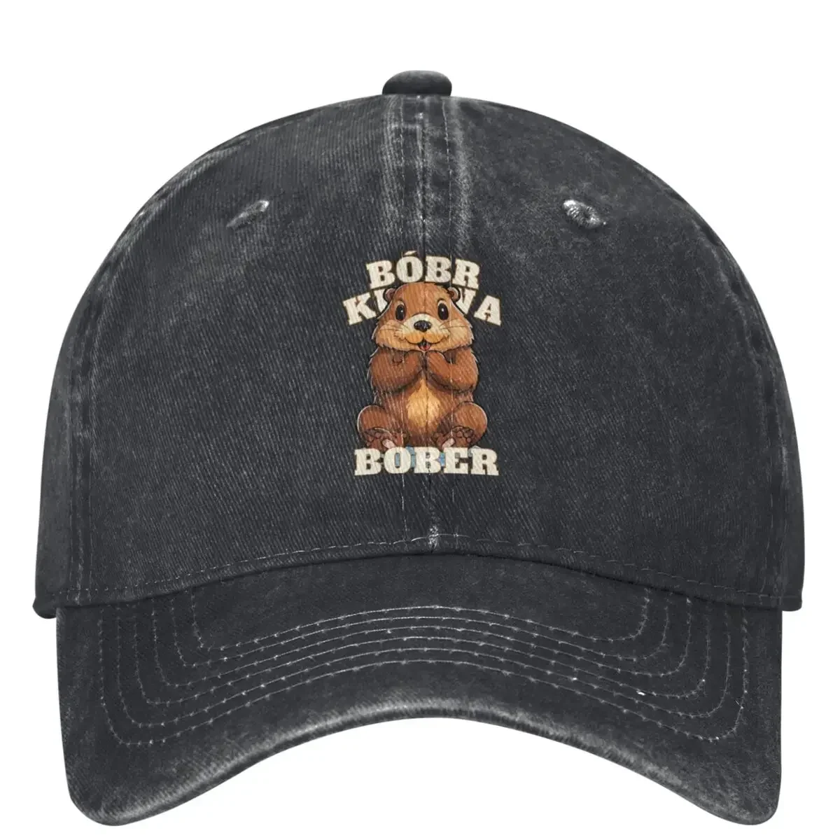 Bobr Kurwa Bober Beaver Meme Baseball Cap Outdoor Gym High Quality Trucker Dad Hat Women Men Fashion Sun-Proof Baseball Caps