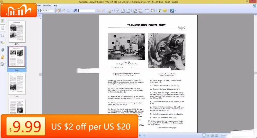 

TruckEPC Komatsu Все модели Магазин Руководство 2017 PDF 70 ГБ + 2021 8,79 ГБ