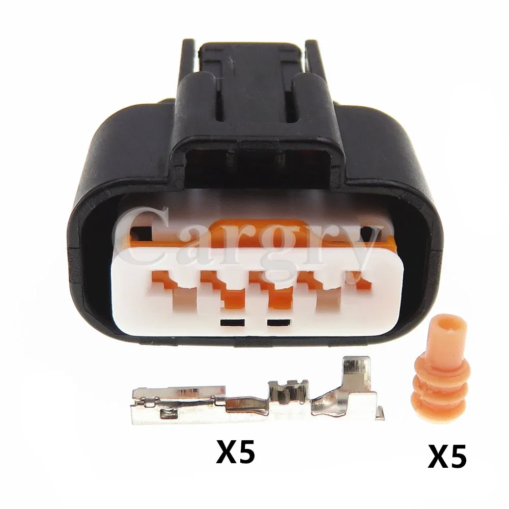1 Set 5P PK605-05027 PK601-05027 Automotive Alternator Waterproof Connector AC Assembly Auto Electrical Socket For Mitsubishi