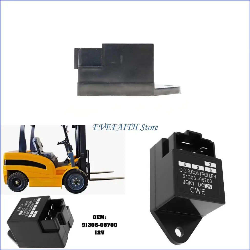 124B Strong Plastic Timing Relays 91306-05700 Universal 12V Timer Relays for Electrical Devices & Machinery Applications