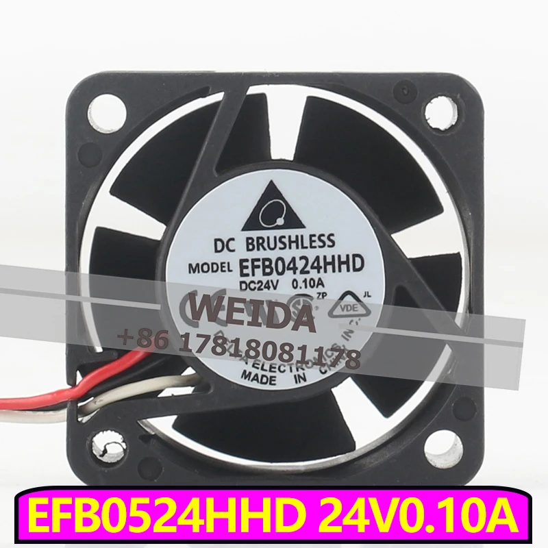 

Delta double ball bearing inverter 24V 0.10A 4020 three-wire power supply EFB0424HD coolingfan