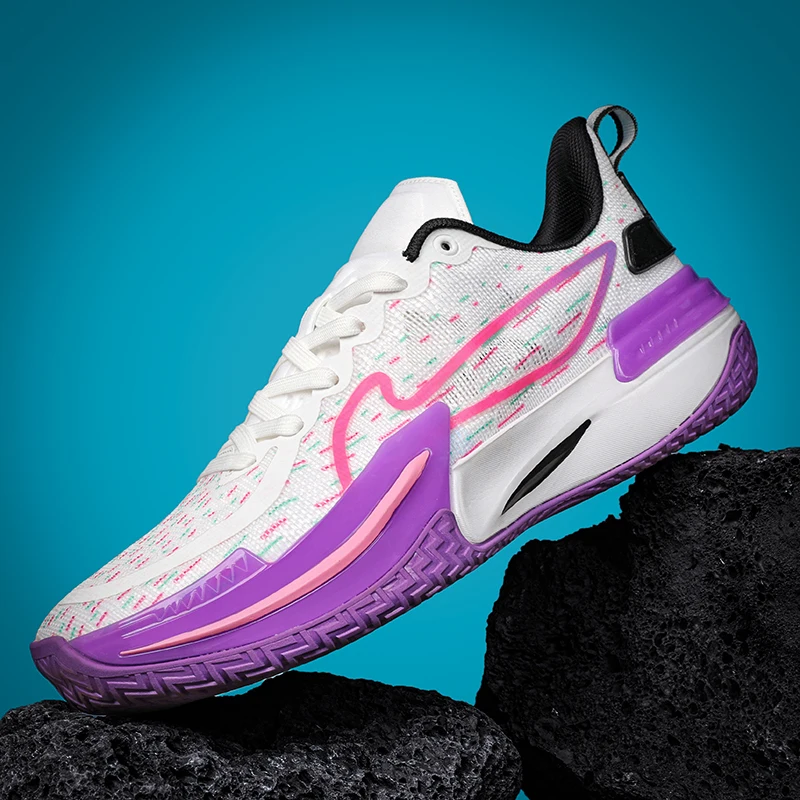 

Баскетбольные кроссовки унисекс с мягкой подошвой, амортизирующие, противоскользящие, для тренировок на площадке, дышащие, комфортные, для ходьбы, мужские