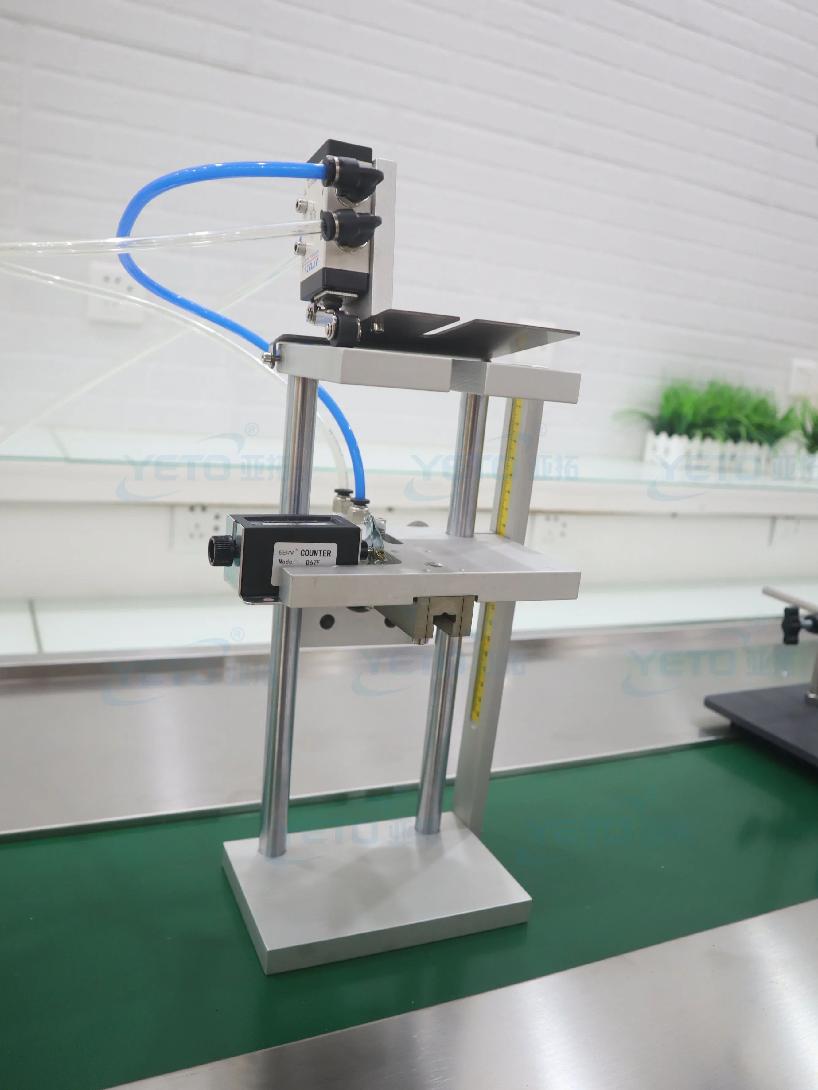 YETO Perfume Bottle Pipe Cutter Dip Tube Cutter Perfume Pump Tube Cutting Machine Plastic Lotion Pump v Shape Cutting Shape