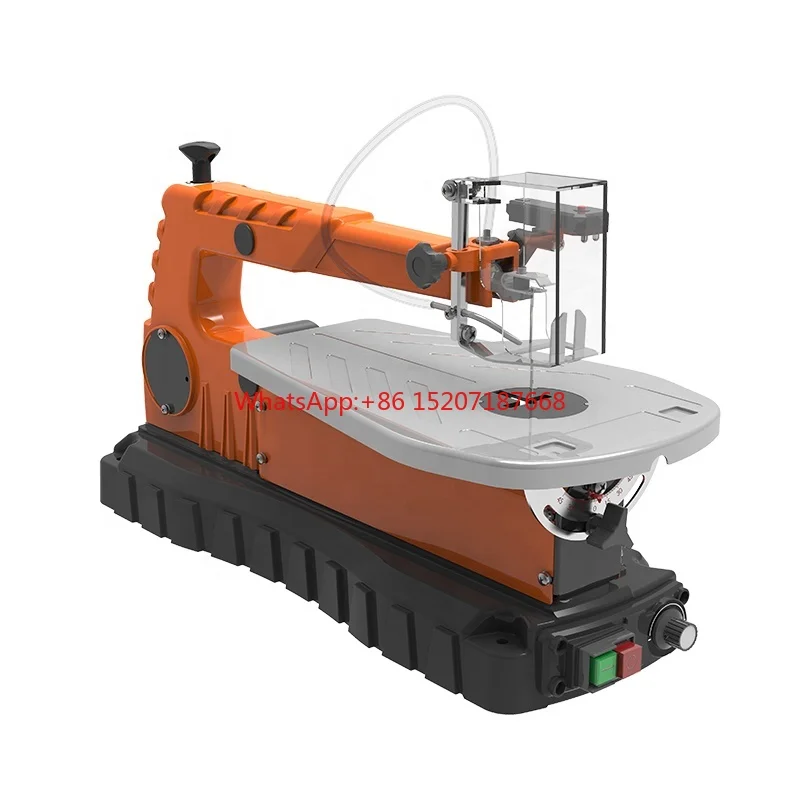 CE certification woodworking variable speed scroll saw with led light