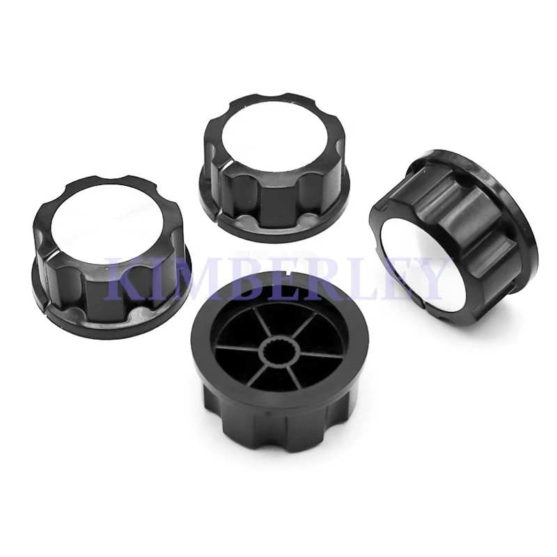 5PCS A04 Plastic Knob Cap Potentiometer Knob Cap Electric Kitchen Timer Adjustment Switch Cap Plum Shaft 6MM