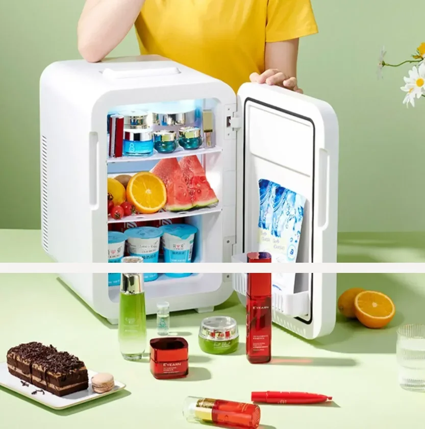 220V EOS Mini Compact Refrigerator for Bedroom, Dorm Room, Office and Travel BAB