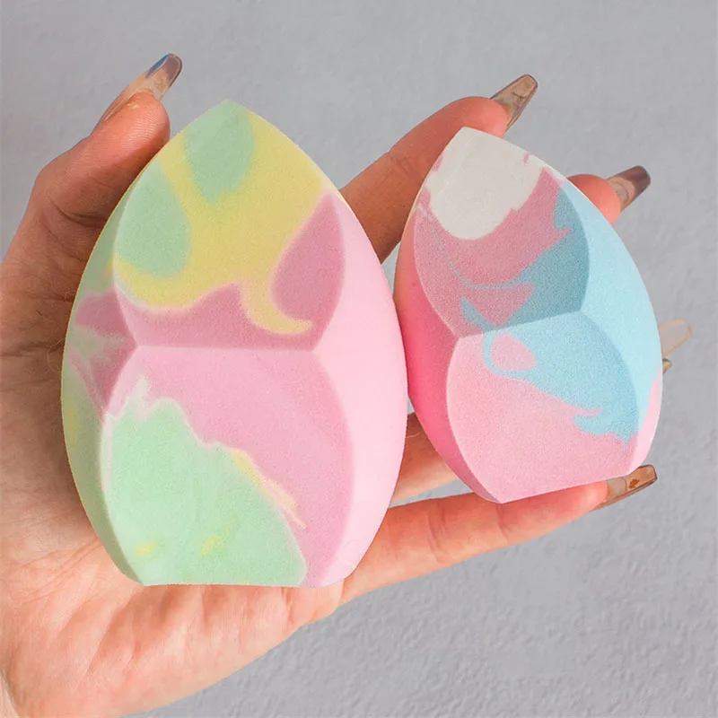 Big Size Makeup Sponge Foundation Cosmetic Puff Blending Color Wet and Dry Dual Use Soft Makeup Foundation Sponge Make Up Puffs