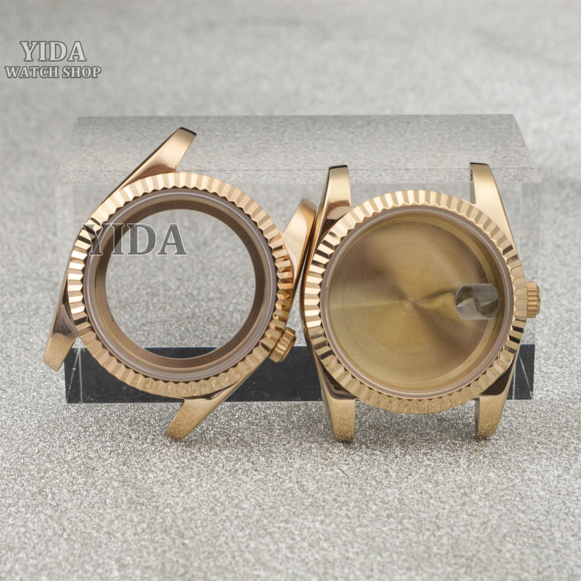 Корпус NH35 36 мм/39 мм, корпус для часов, нержавеющая сталь, сапфировое стекло, водонепроницаемый корпус 10 АТМ для Datejust NH35 NH36, аксессуары для механизмов