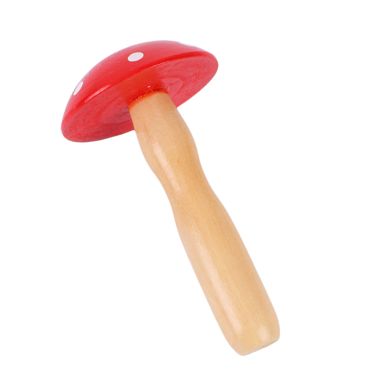 

Solid Wood Mushroom Darning Tool Lightweight Durable Wooden Sewing Patching Tool for Socks Stockings Repair Comfortable Grip