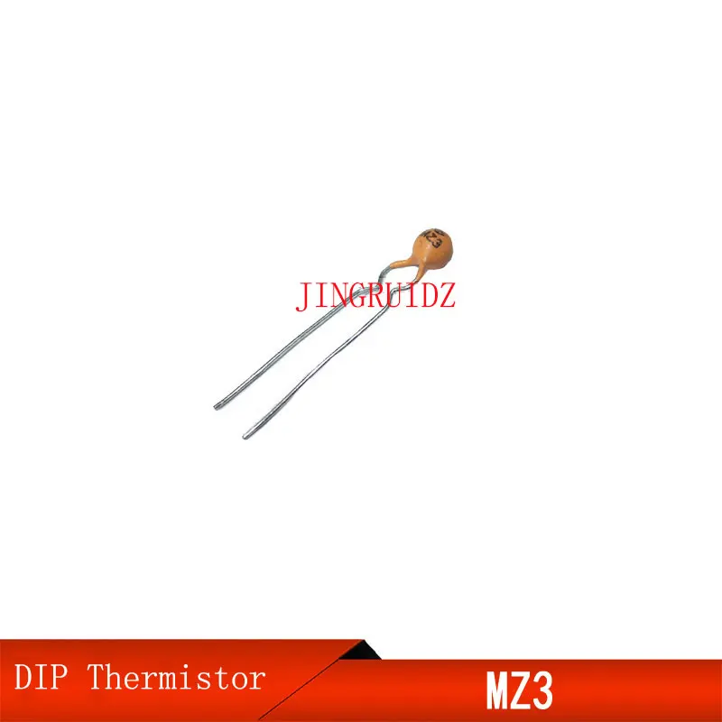 20PCS PTC Thermistor MZ3 100R-900R 1K 1.2K 1.5K 2K 3K 800R-1.2K positive temperature coefficient 800V diameter 3MM 75 degrees