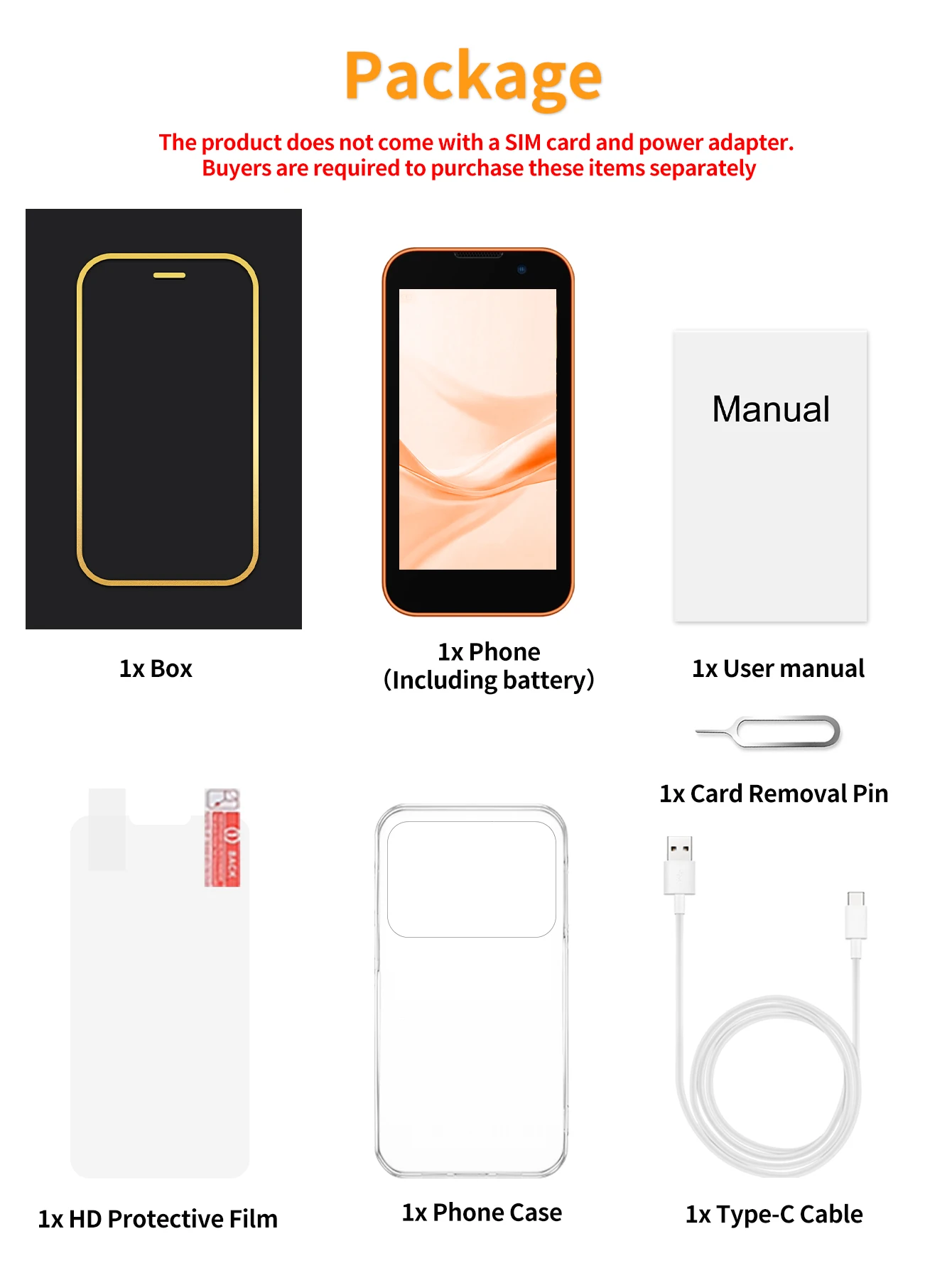 SERVO 17SE Mini Smartphone Android 9.0 2GB+16GB Dual SIM 3.0'' Screen Play Store WhatsApp GPS WiFi 3G WCDMA Small Mobile Phones