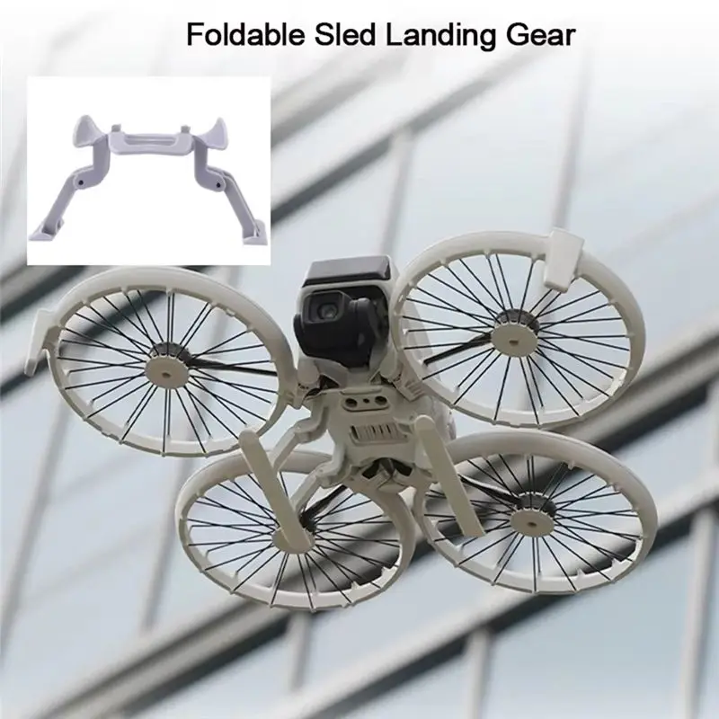 Y47A Foldable Heightened Tripod Landing Gear Fixing Clip for DJI Flip Drone Accessories 40mm Increase