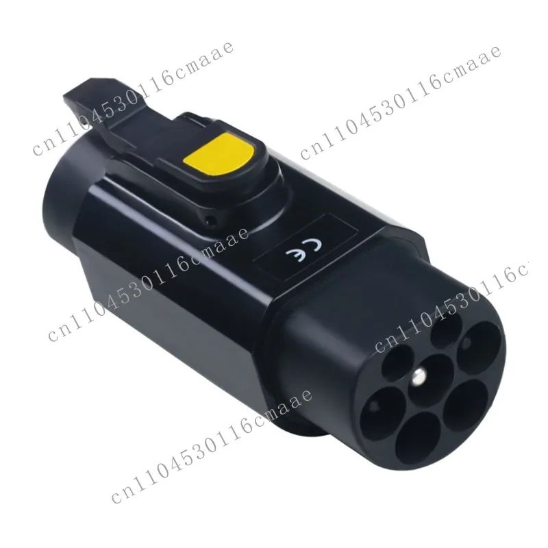 New Energy Electric Vehicle Charging Converter 32A European Standard Type2 To American   Adapter